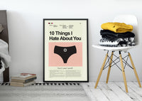 Load image into Gallery viewer, 10 Things I Hate About You | DIGITAL ARTWORK DOWNLOAD
