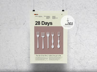 Load image into Gallery viewer, 28 Days | DIGITAL ARTWORK DOWNLOAD
