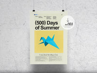 Load image into Gallery viewer, 500 Days of Summer | DIGITAL ARTWORK DOWNLOAD
