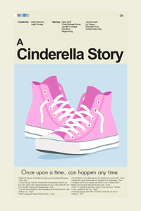 Load image into Gallery viewer, A Cinderella Story - Pink Sneakers | 12&quot;x18&quot; or 18&quot;x24&quot; Print only
