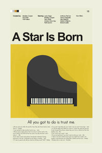 Load image into Gallery viewer, A Star Is Born - Piano | 12&quot;x18&quot; or 18&quot;x24&quot; Print only

