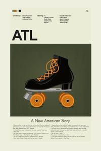 Load image into Gallery viewer, ATL - Roller Skate | 12&quot;x18&quot; or 18&quot;x24&quot; Print only
