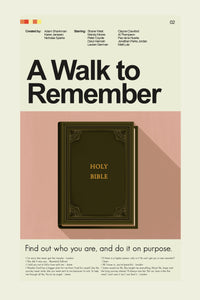 Load image into Gallery viewer, A Walk to Remember - Bible | 12&quot;x18&quot; or 18&quot;x24&quot; Print only
