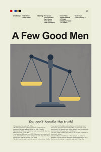 Load image into Gallery viewer, A Few Good Men - Scales | 12&quot;x18&quot; or 18&quot;x24&quot; Print only

