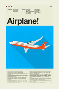 Load image into Gallery viewer, Airplane! - Trans American Plane | 12&quot;x18&quot; or 18&quot;x24&quot; Print only
