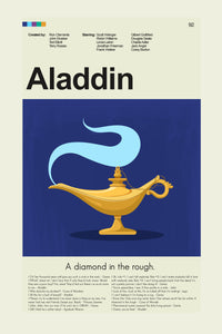 Load image into Gallery viewer, Aladdin - Genie Lamp | 12&quot;x18&quot; Print Only
