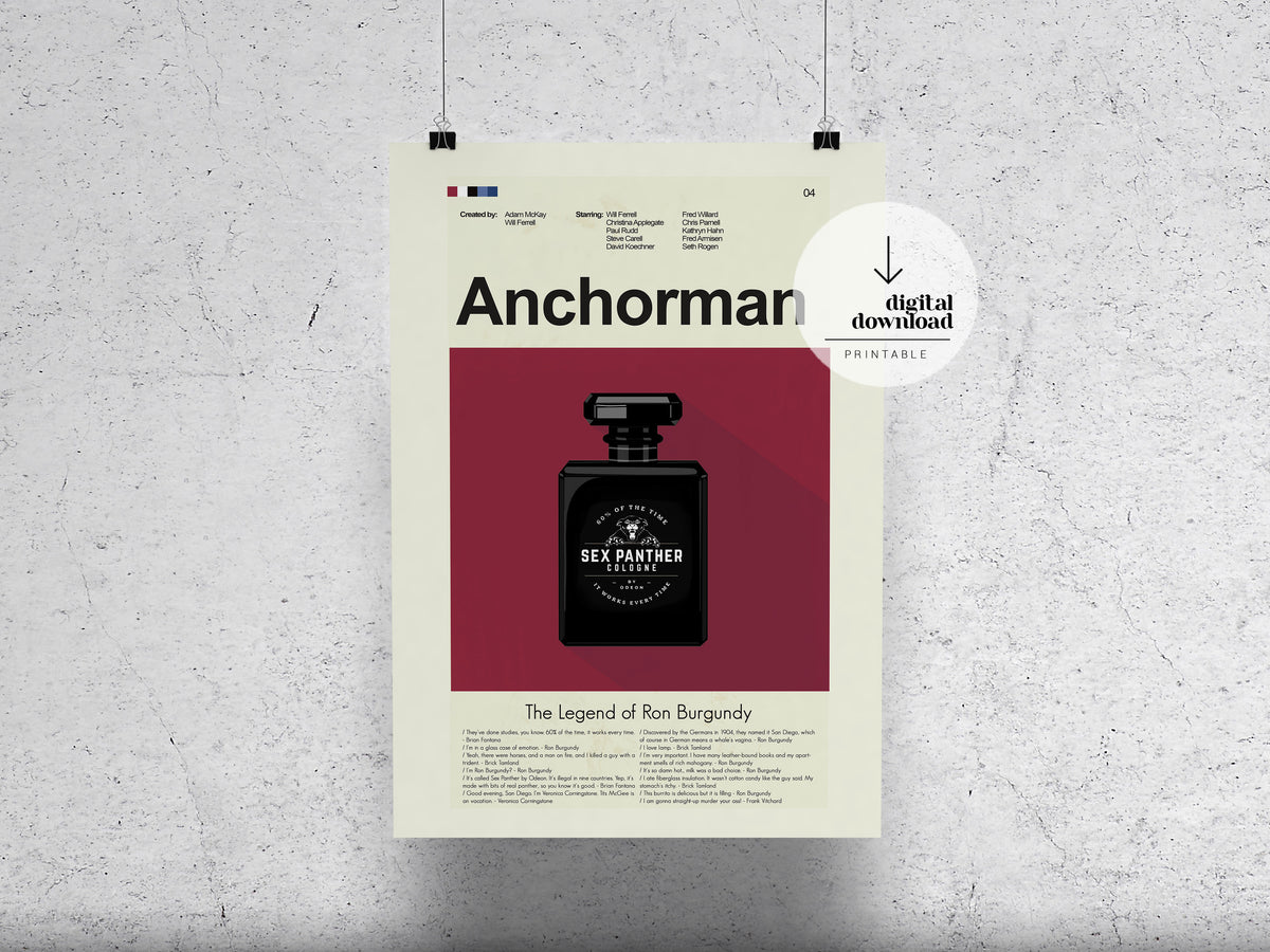 Anchorman | DIGITAL ARTWORK DOWNLOAD