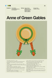 Load image into Gallery viewer, Anne of Green Gables - Hat and Pigtails  | 12&quot;x18&quot; or 18&quot;x24&quot; Print only
