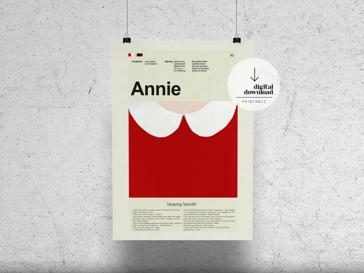 Annie | DIGITAL ARTWORK DOWNLOAD