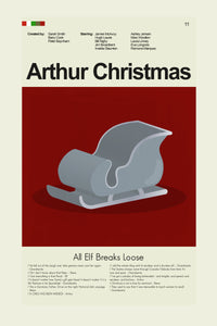 Load image into Gallery viewer, Arthur Christmas - Sleigh Game Piece | 12&quot;x18&quot; or 18&quot;x24&quot; Print only
