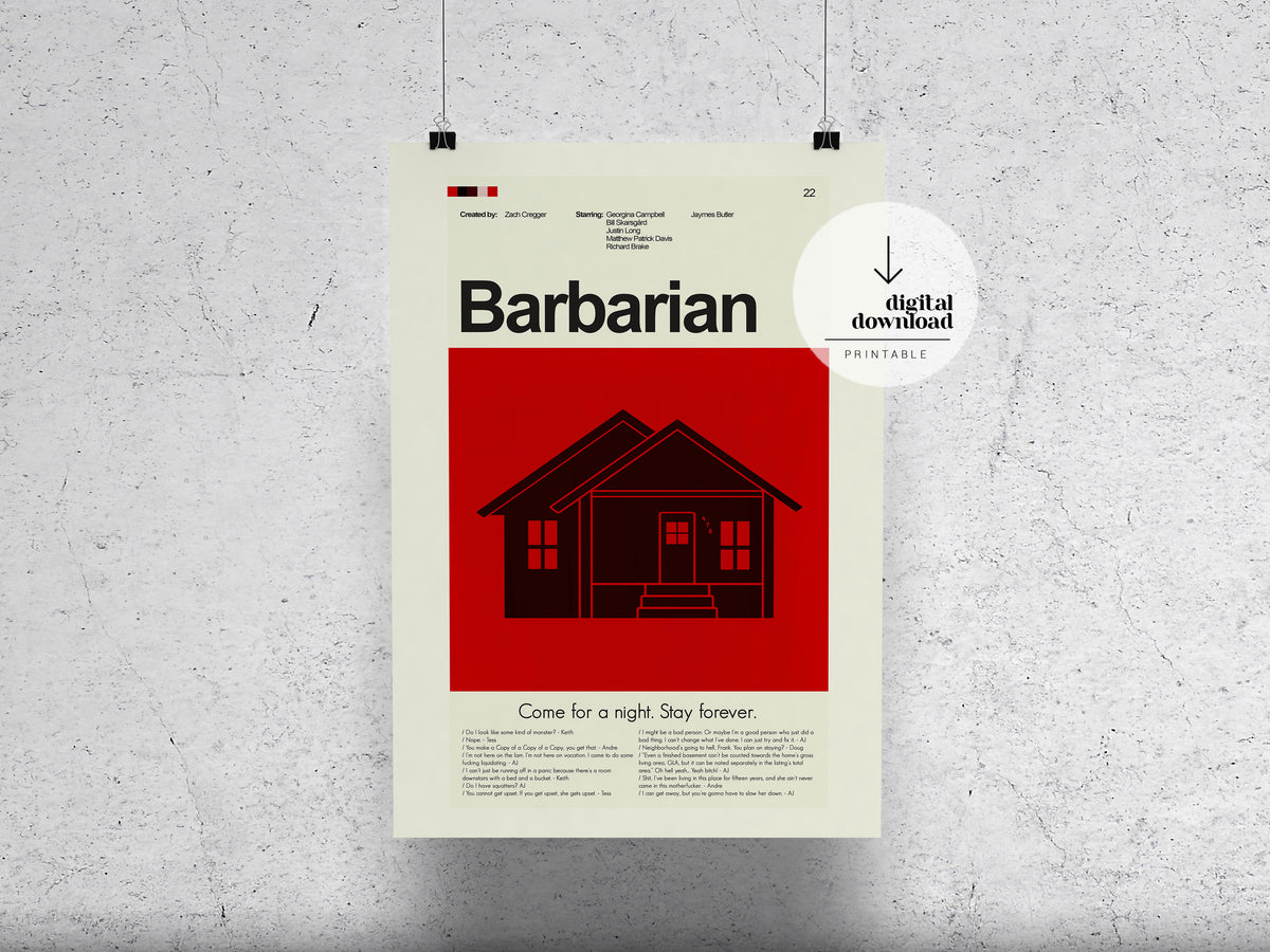 Barbarian | DIGITAL ARTWORK DOWNLOAD