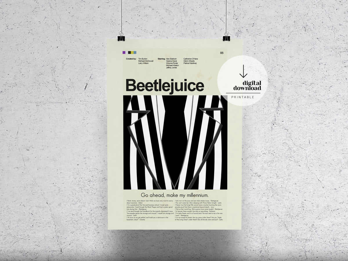 Beetlejuice | DIGITAL ARTWORK DOWNLOAD