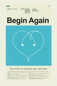 Load image into Gallery viewer, Begin Again - Headphones  | 12&quot;x18&quot; or 18&quot;x24&quot; Print only
