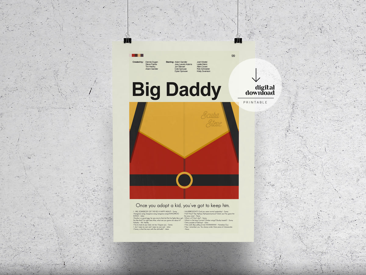 Big Daddy | DIGITAL ARTWORK DOWNLOAD