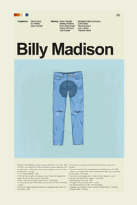 Load image into Gallery viewer, Billy Madison Inspired Mid-Century Modern Print | 12&quot;x18&quot; or 18&quot;x24&quot; Print only
