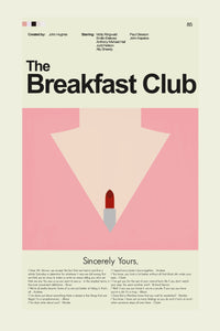 Load image into Gallery viewer, The Breakfast Club Inspired Mid-Century Modern Print | 12&quot;x18&quot; or 18&quot;x24&quot; Print only
