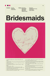 Load image into Gallery viewer, Bridesmaids Inspired Mid-Century Modern Print | 12&quot;x18&quot; or 18&quot;x24&quot; Print only
