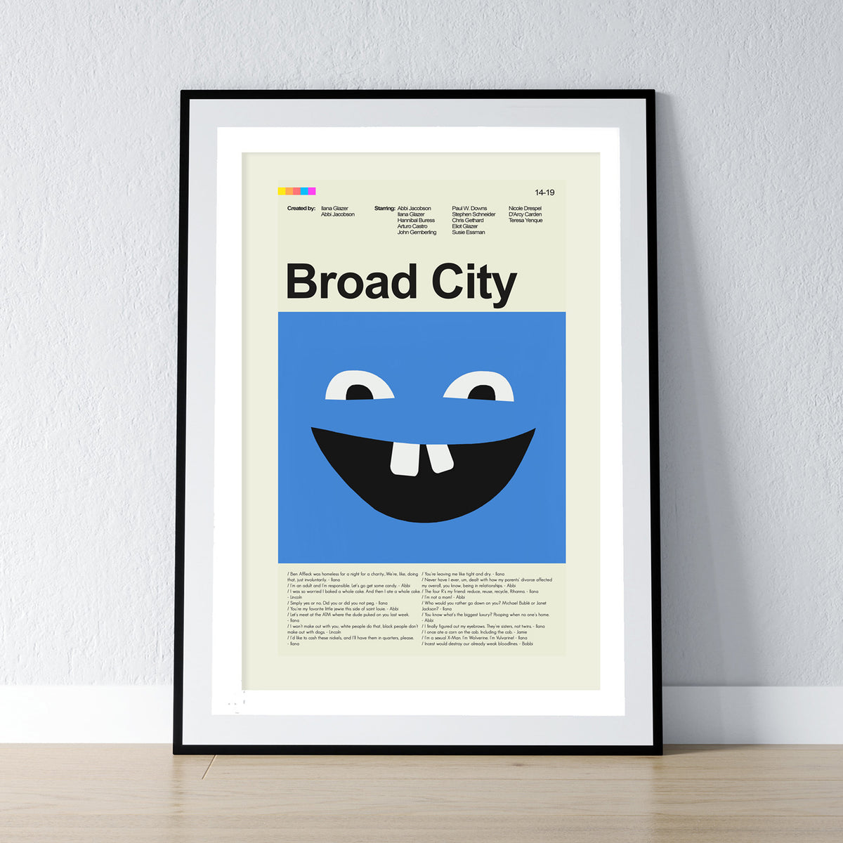 Broad City - Bingo Bronson  | 12"x18" or 18"x24" Print only
