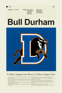 Load image into Gallery viewer, Bull Durham Inspired Mid-Century Modern Print | 12&quot;x18&quot; or 18&quot;x24&quot; Print only
