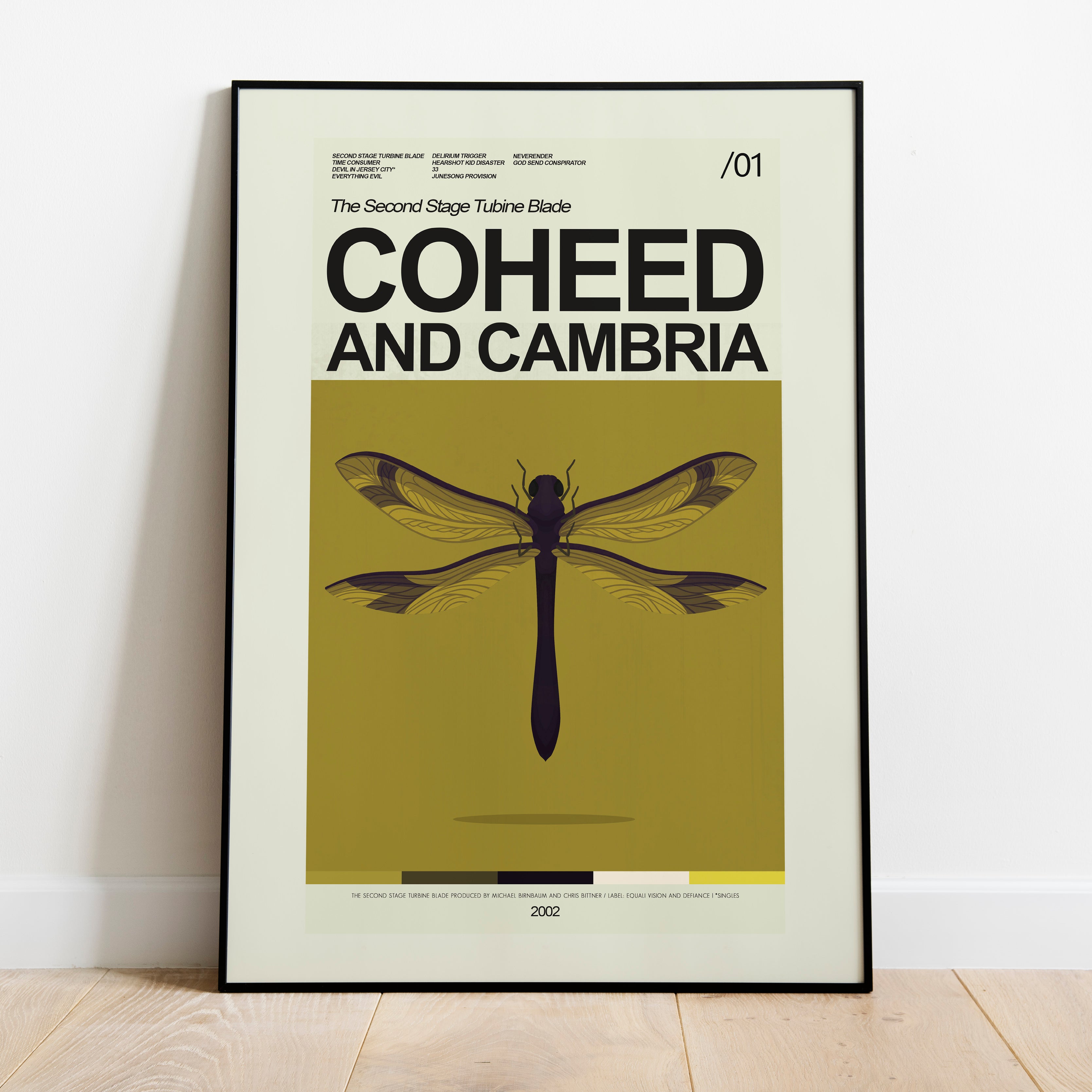 COHEED AND CAMBRIA orders THE SECOND STAGE TURBINE BLADE EQUAL SPLATTER VINYL LE2500