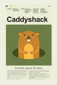 Load image into Gallery viewer, Caddyshack Inspired Mid-Century Modern Print | 12&quot;x18&quot; or 18&quot;x24&quot; Print only
