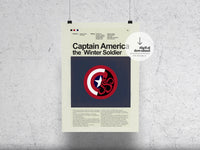 Load image into Gallery viewer, Captain America: The Winter Soldier | DIGITAL ARTWORK DOWNLOAD
