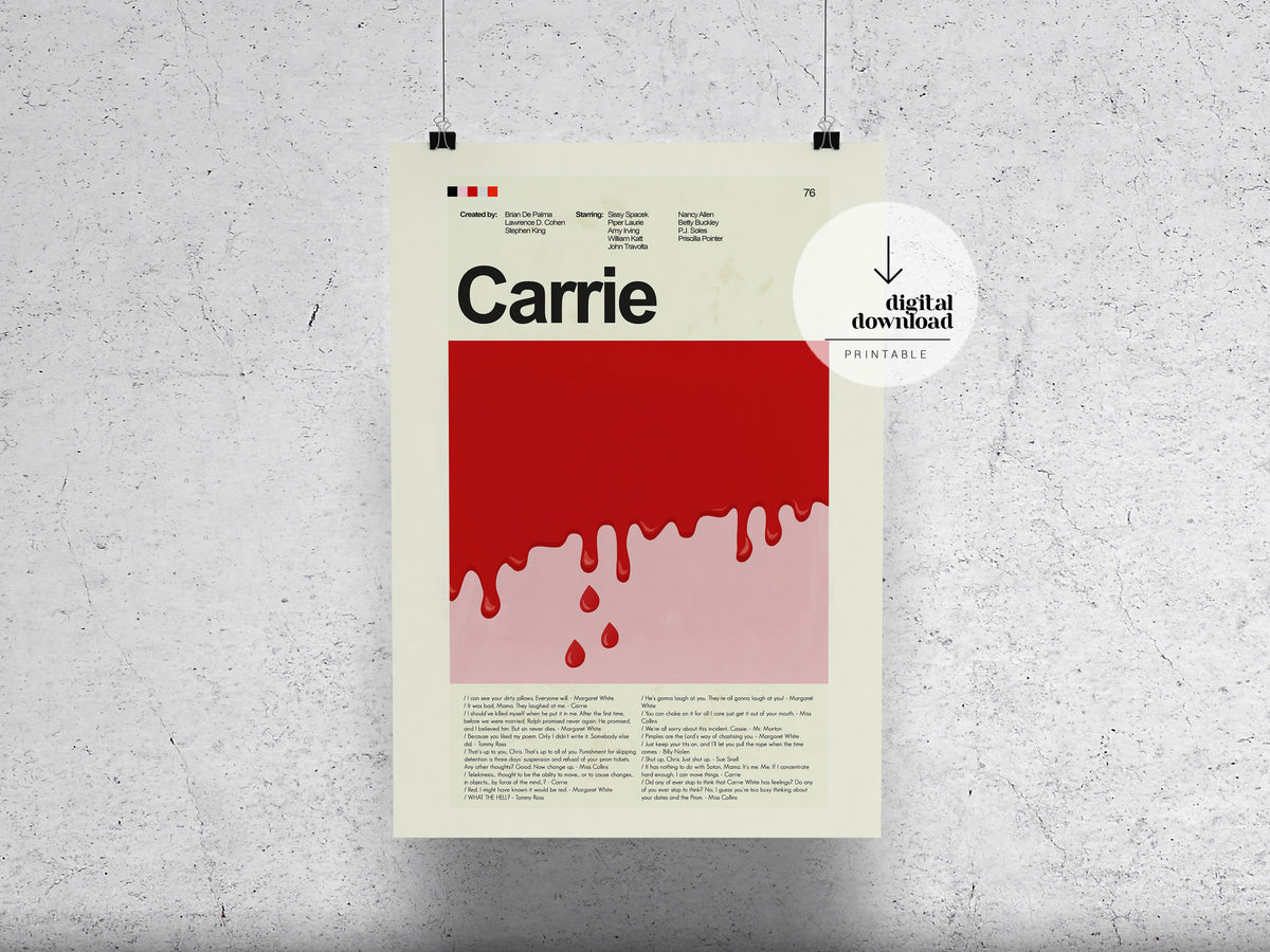 Carrie | DIGITAL ARTWORK DOWNLOAD