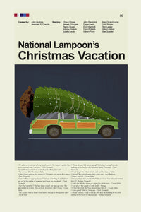 Load image into Gallery viewer, Christmas Vacation - Tree and Truckster  | 12&quot;x18&quot; or 18&quot;x24&quot; Print only
