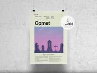 Load image into Gallery viewer, Comet | DIGITAL ARTWORK DOWNLOAD
