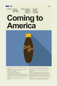 Load image into Gallery viewer, Coming to America Inspired Mid-Century Modern Print | 12&quot;x18&quot; or 18&quot;x24&quot; Print only
