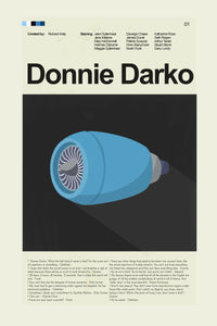 Load image into Gallery viewer, Donnie Darko Inspired Mid-Century Modern Print | 12&quot;x18&quot; or 18&quot;x24&quot; Print only

