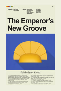 Load image into Gallery viewer, The Emperor&#39;s New Groove Mid-Century Modern Print | 12&quot;x18&quot; or 18&quot;x24&quot; Print only
