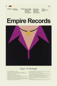 Load image into Gallery viewer, Empire Records Inspired Mid-Century Modern Print | 12&quot;x18&quot; or 18&quot;x24&quot; Print only
