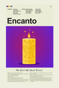 Load image into Gallery viewer, Encanto - The Family Madrigal Candle | 12&quot;x18&quot; or 18&quot;x24&quot; Print only
