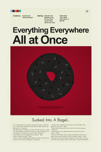 Load image into Gallery viewer, Everything Everywhere All at Once - Everything Bagel | 12&quot;x18&quot; Print Only
