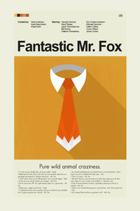 Load image into Gallery viewer, Fantastic Mr. Fox - Fox Tail Tie  | 12&quot;x18&quot; or 18&quot;x24&quot; Print only
