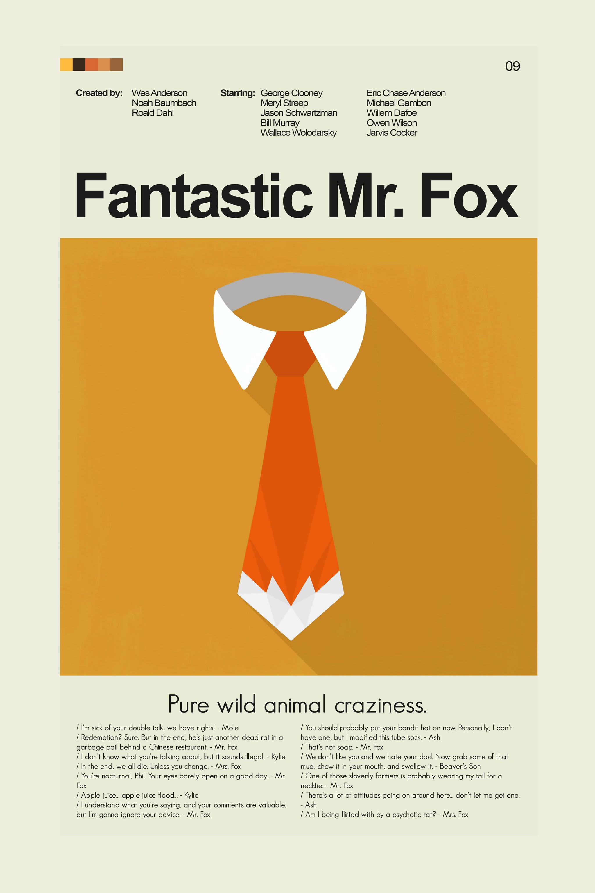 Fantastic Mr. Fox - Fox Tail Tie | 12
