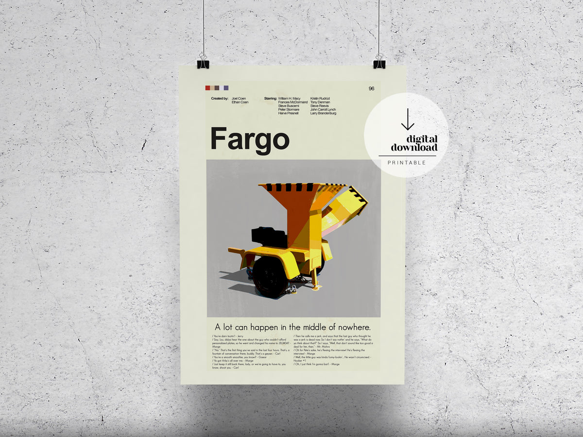 Fargo | DIGITAL ARTWORK DOWNLOAD