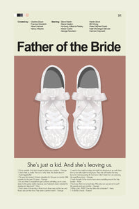 Load image into Gallery viewer, Father of the Bride - Annie&#39;s Sneakers  | 12&quot;x18&quot; or 18&quot;x24&quot; Print only
