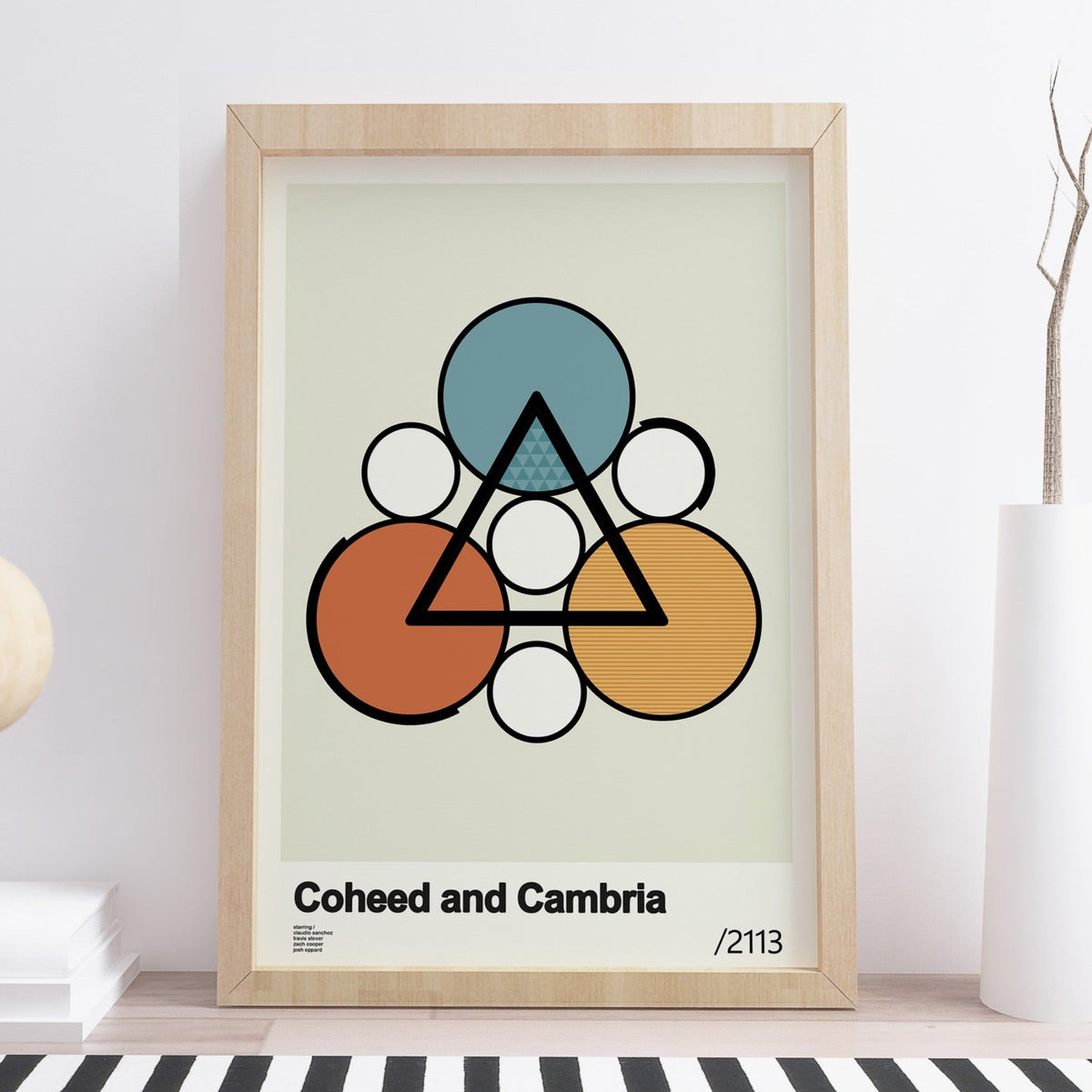 Coheed and Cambria - Keywork  | 12"x18" or 18"x24" Print only