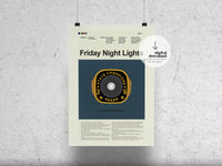 Load image into Gallery viewer, Friday Night Lights | DIGITAL ARTWORK DOWNLOAD
