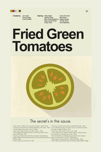 Load image into Gallery viewer, Fried Green Tomatoes Inspired Mid-Century Modern Print | 12&quot;x18&quot; or 18&quot;x24&quot; Print only

