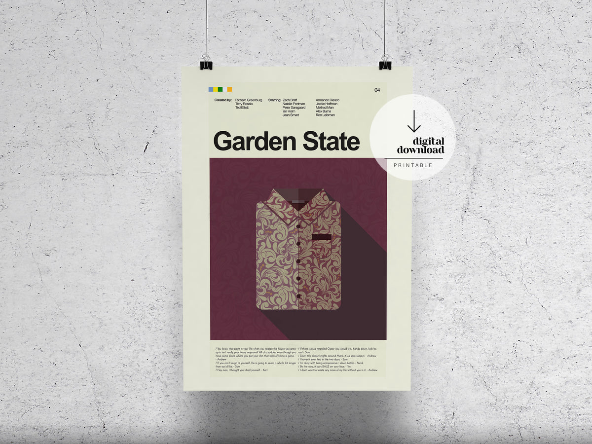 Garden State | DIGITAL ARTWORK DOWNLOAD