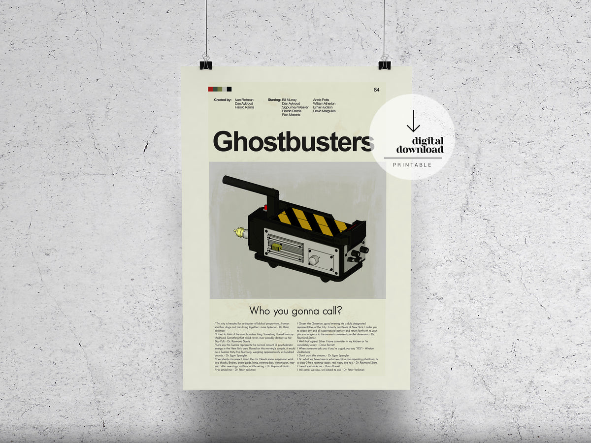Ghostbusters | DIGITAL ARTWORK DOWNLOAD