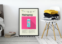 Load image into Gallery viewer, Hairspray | DIGITAL ARTWORK DOWNLOAD
