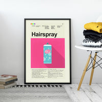 Load image into Gallery viewer, Hairspray Inspired Mid-Century Modern Print | 12&quot;x18&quot; or 18&quot;x24&quot; Print only
