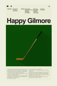Load image into Gallery viewer, Happy Gilmore Inspired Mid-Century Modern Print | 12&quot;x18&quot; or 18&quot;x24&quot; Print only
