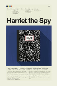 Load image into Gallery viewer, Harriet the Spy Inspired Mid-Century Modern Print | 12&quot;x18&quot; or 18&quot;x24&quot; Print only
