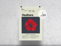 Load image into Gallery viewer, Heathers | DIGITAL ARTWORK DOWNLOAD
