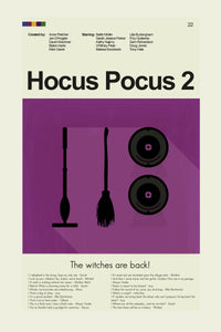 Load image into Gallery viewer, Hocus Pocus 2 - Wet Mop, Broom, and Broomies | 12&quot;x18&quot; or 18&quot;x24&quot; Print only
